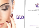 Postkartenflyer Make-Up Artist und Kosmertikerin Susanne Fitting-Franik