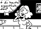 Comic Wasserschaden